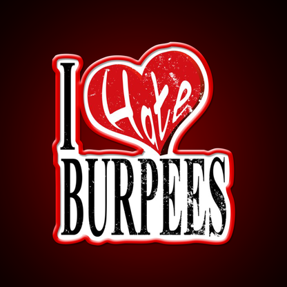 I Hate Burpees Bodybuilding Gym Fitness Gym Fitness Led Neon Sign Rgb Color