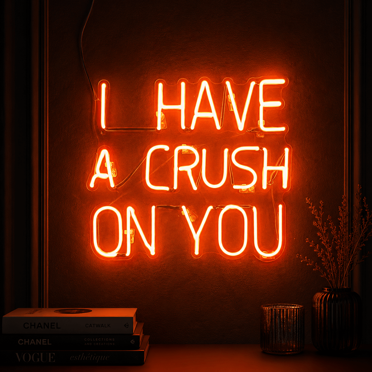 I Have A Crush LED Neon Sign - Shineneon