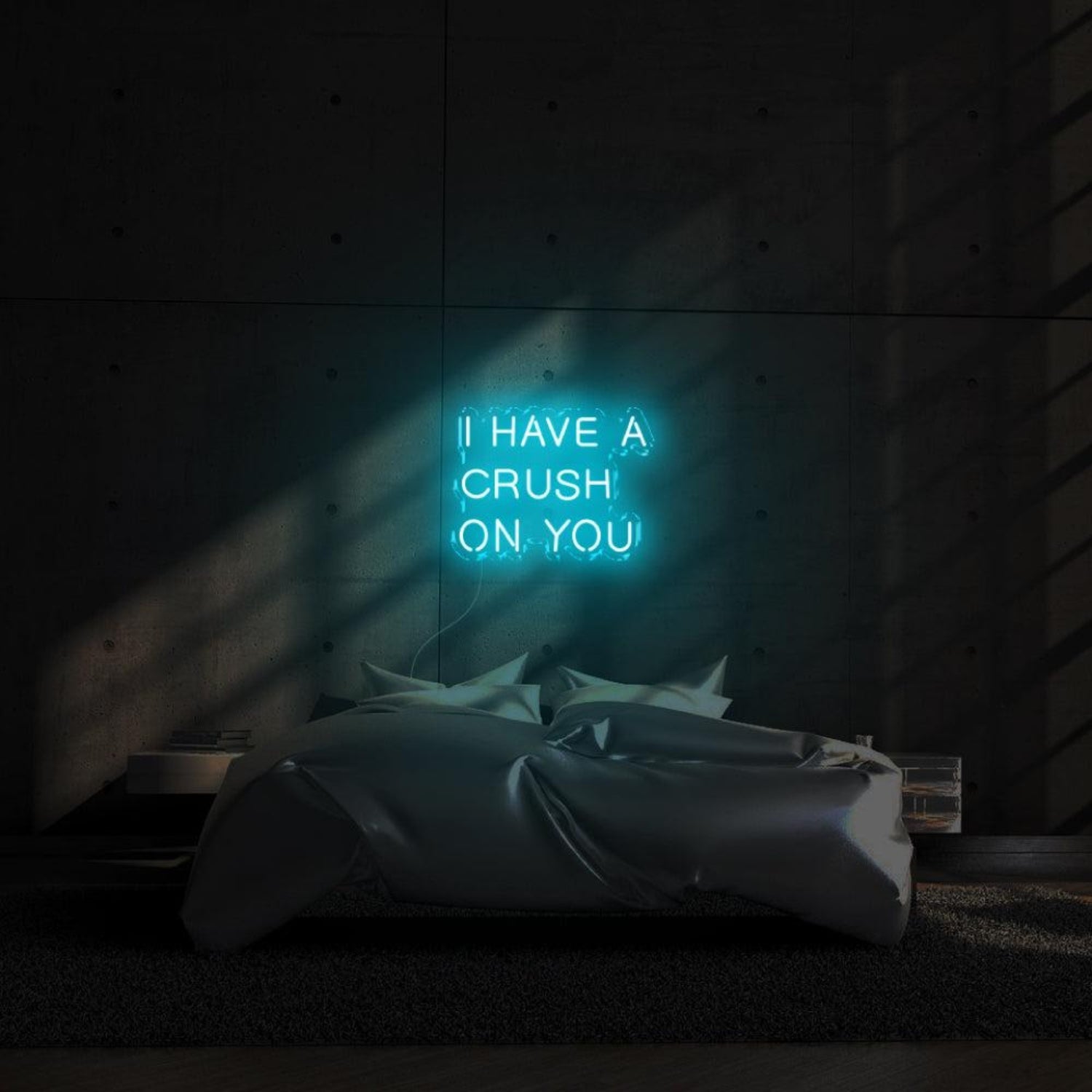 I Have A Crush On You Led Neon Sign For Romantic Bedroom Wall Decor | Shineneon