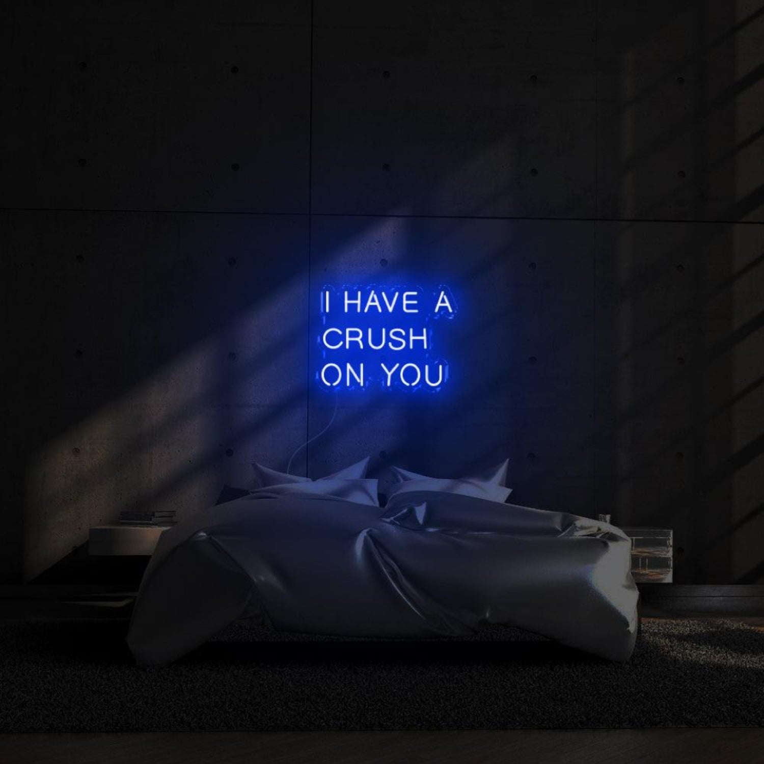I Have A Crush On You Led Neon Sign For Romantic Bedroom Wall Decor | Shineneon