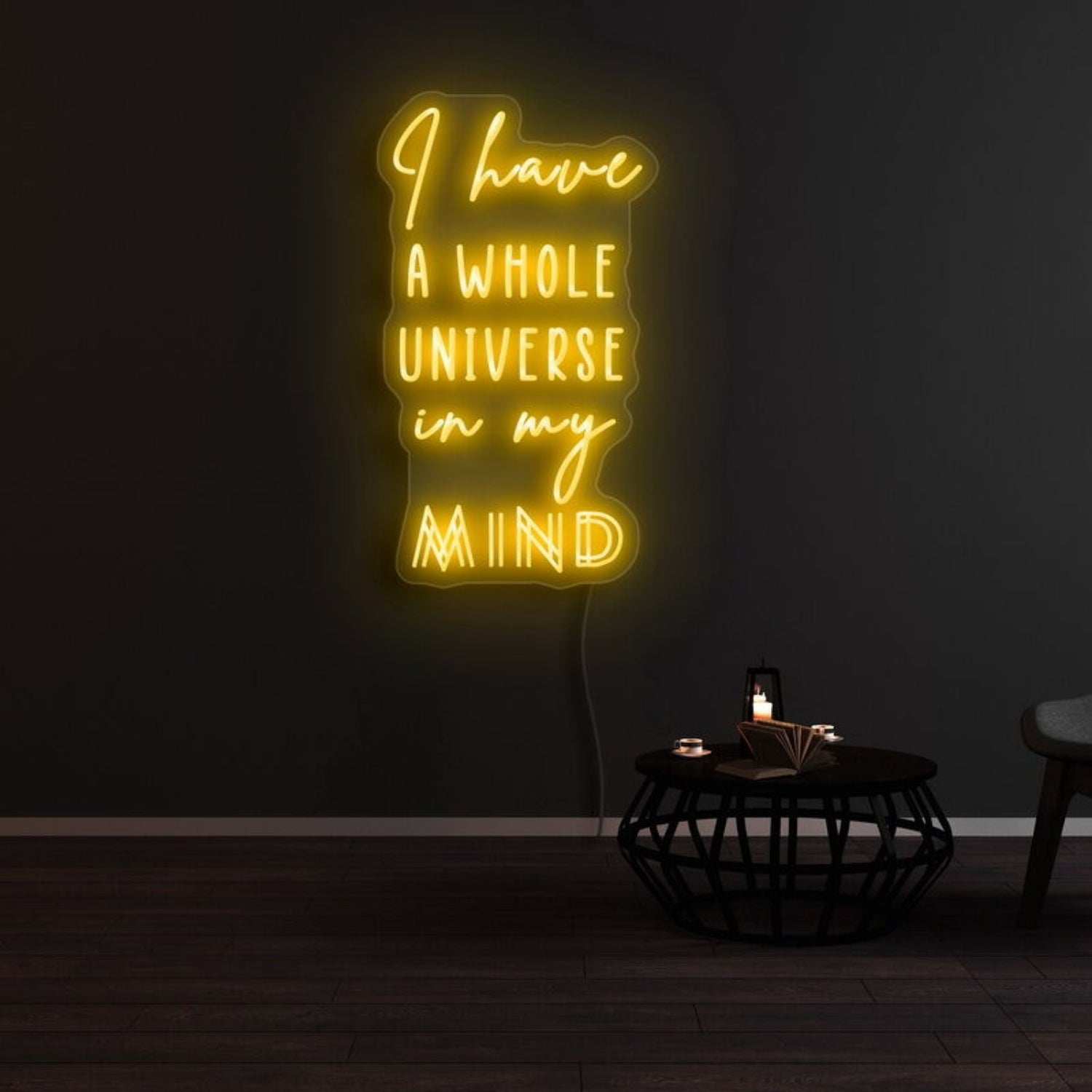 I Have A Whole Universe In My Mind Led Neon Sign - Shineneon