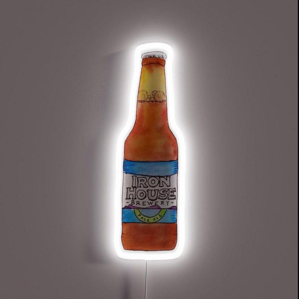 I Is For Iron House Brewery Rgb Led Neon Sign - Shineneon