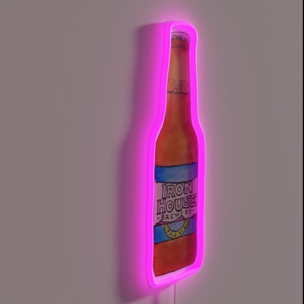 I Is For Iron House Brewery Rgb Led Neon Sign - Shineneon