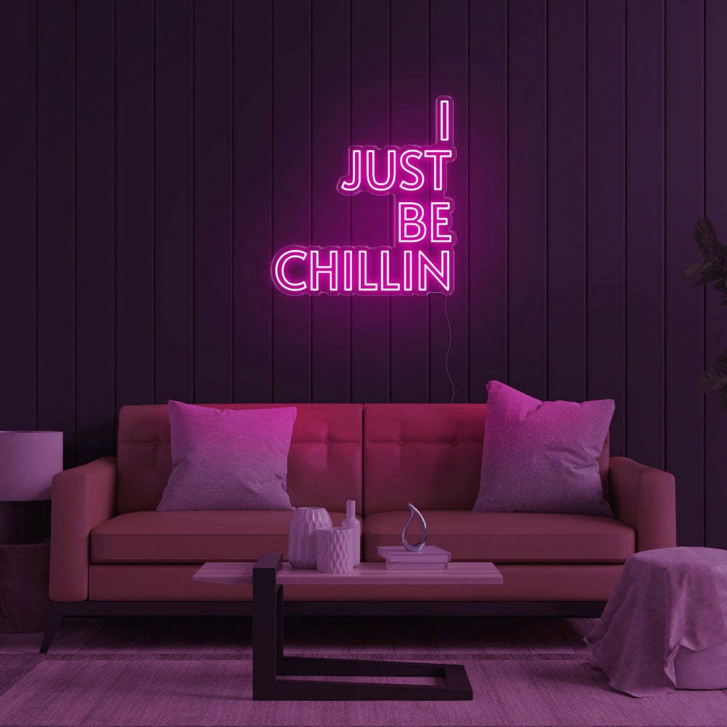 I Just Be Chillin Led Neon Sign - Shineneon