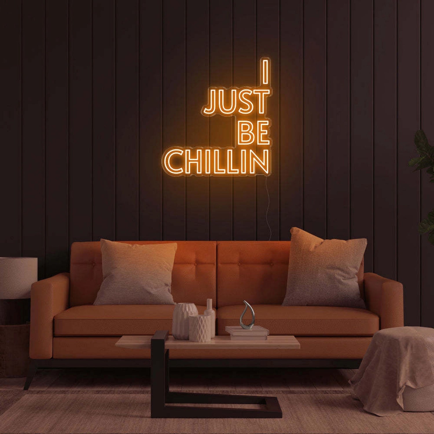 I Just Be Chillin Led Neon Sign - Shineneon