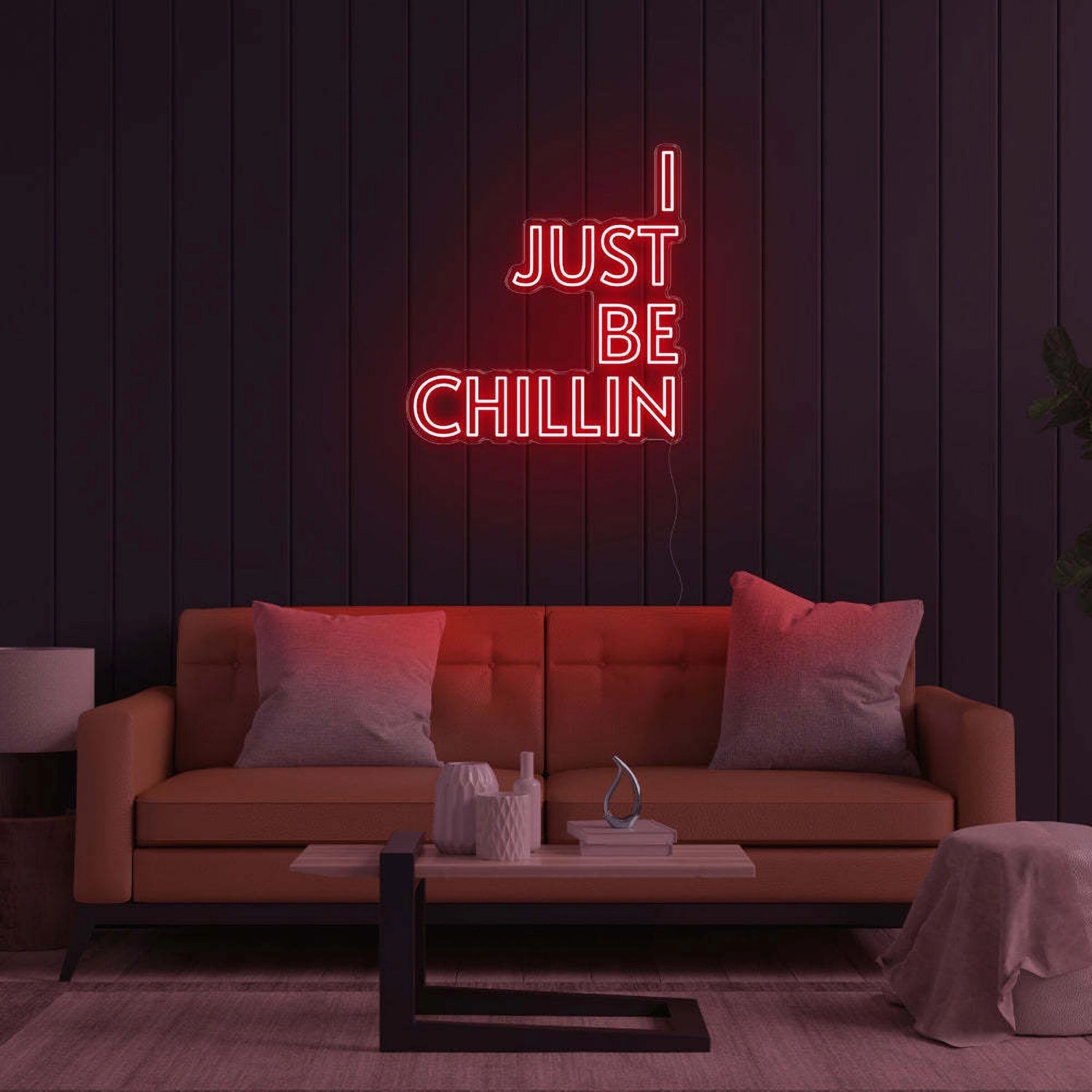 I Just Be Chillin Led Neon Sign - Shineneon