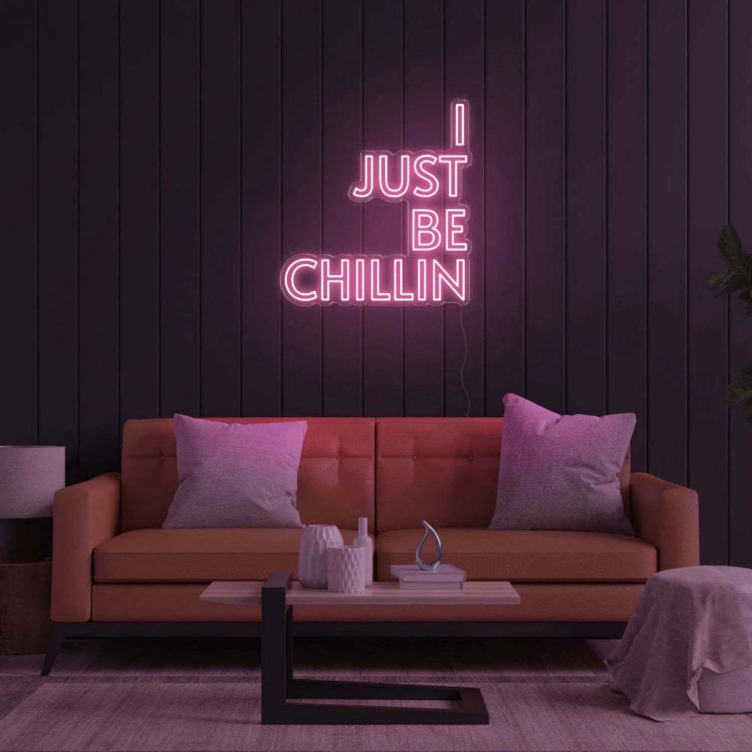 I Just Be Chillin Led Neon Sign - Shineneon