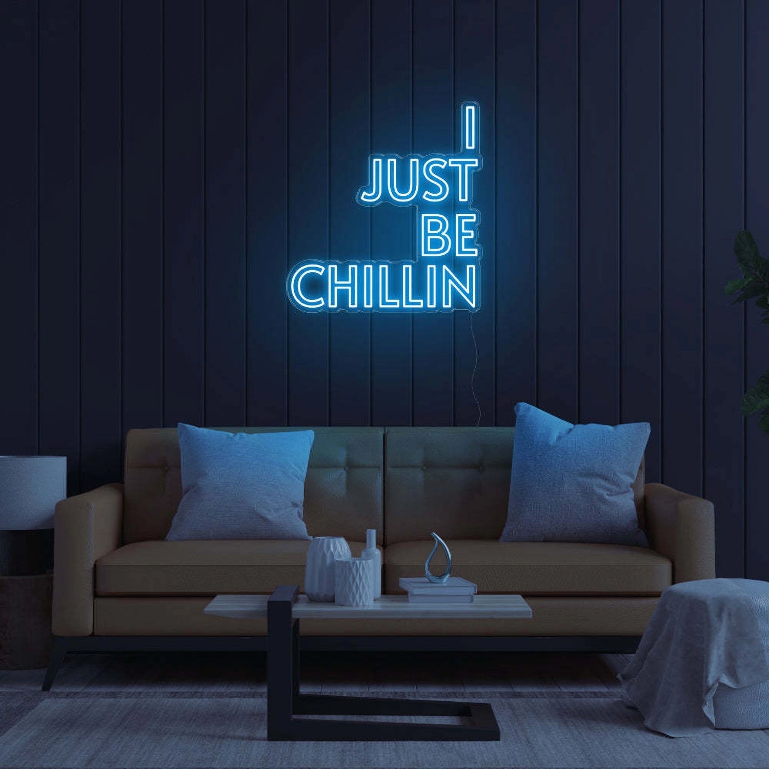 I Just Be Chillin Led Neon Sign - Shineneon