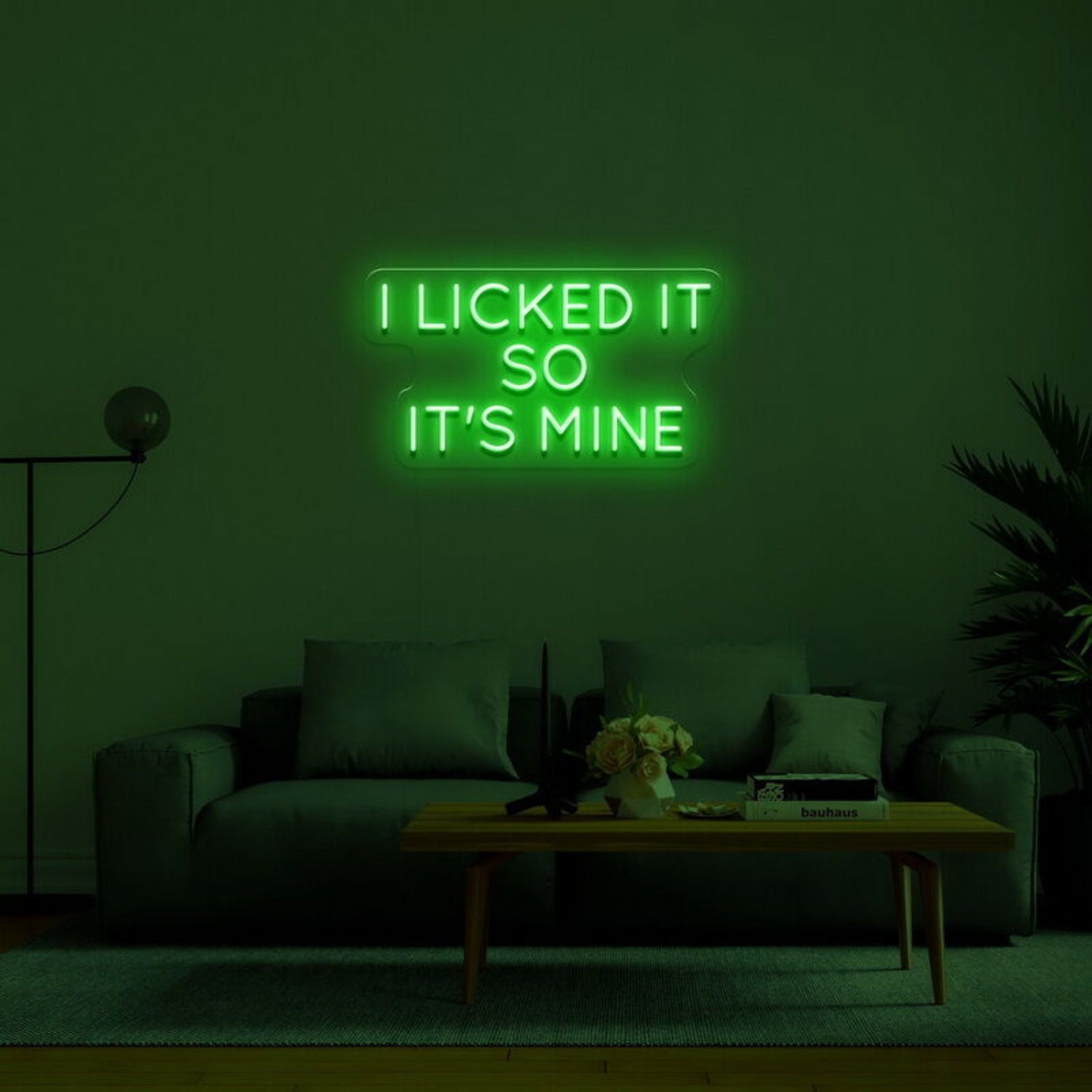 I Licked It So Its Mine Neon Sign For Humorous Decor | Shineneon