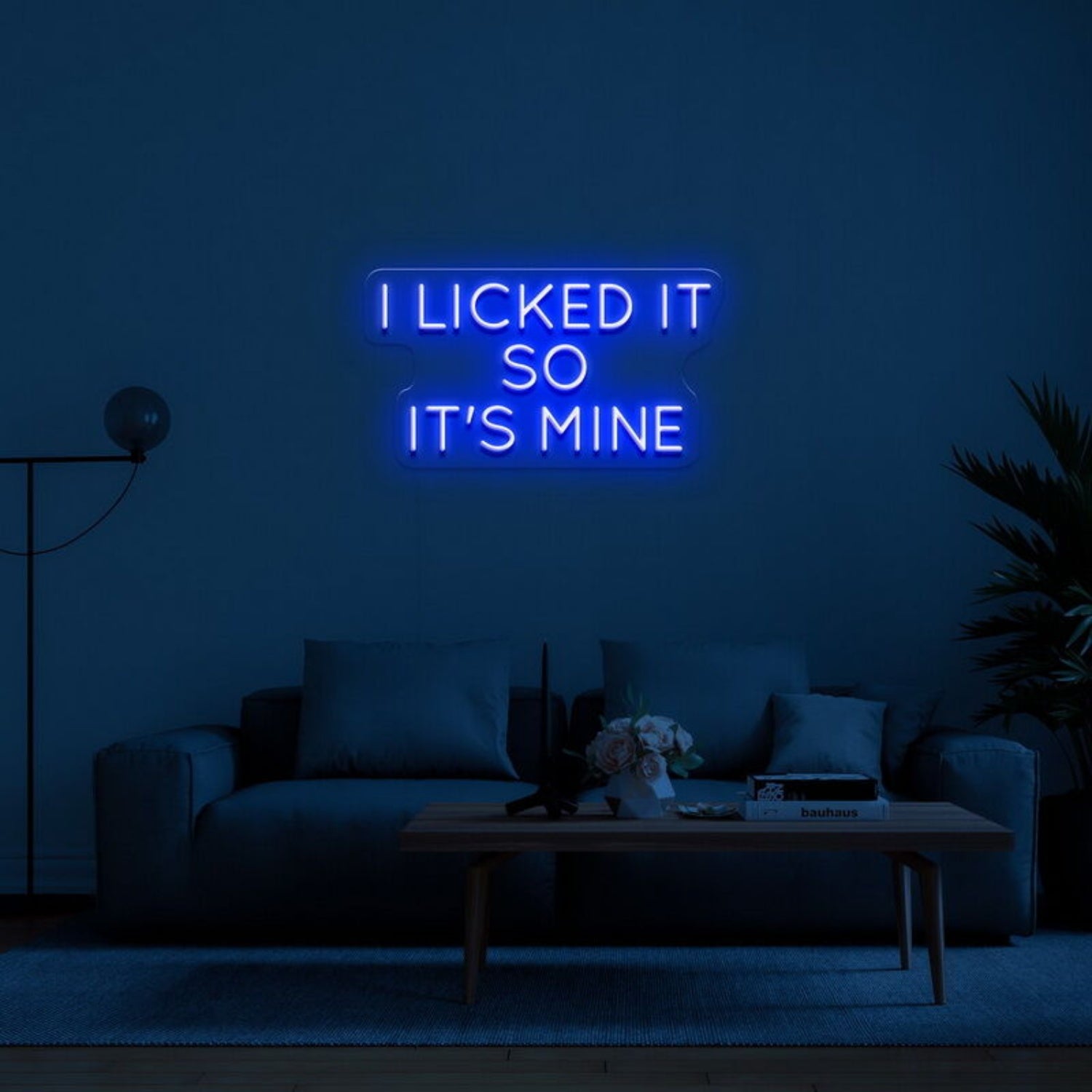 I Licked It So Its Mine Neon Sign For Humorous Decor | Shineneon