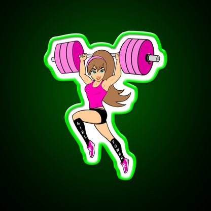 I Lift Like A Girl Gym Fitness Led Neon Sign Rgb Color