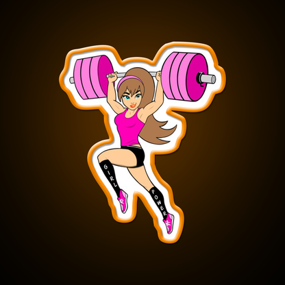 I Lift Like A Girl Gym Fitness Led Neon Sign Rgb Color