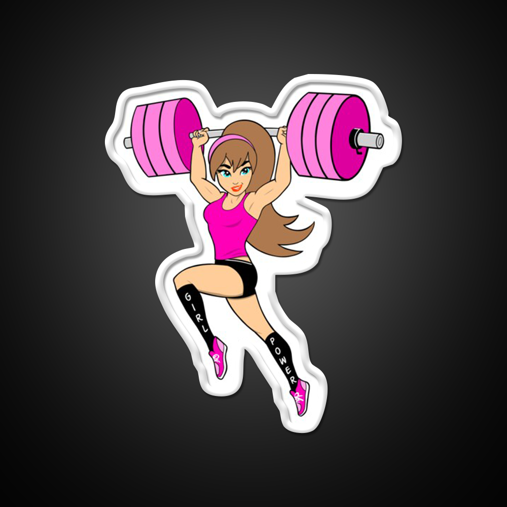 I Lift Like A Girl Gym Fitness Led Neon Sign Rgb Color