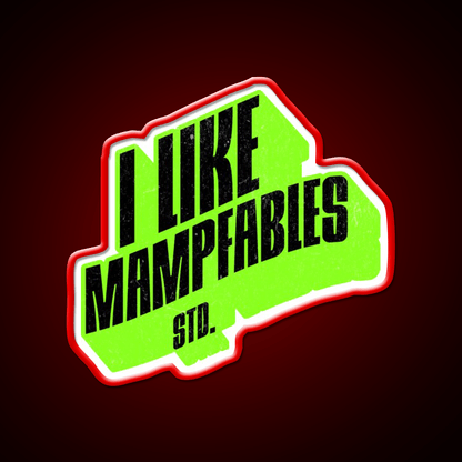 I Like Mampfables Live Healthy Fast Food Led Neon Sign For Burger Place Rgb Color - Shineneon