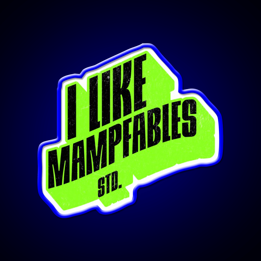I Like Mampfables Live Healthy Fast Food Led Neon Sign For Burger Place Rgb Color - Shineneon