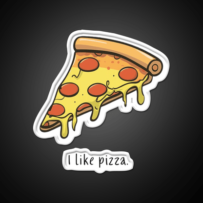I Like Pizza Fast Food Led Neon Sign For Burger Place Rgb Color - Shineneon