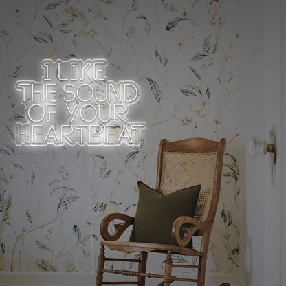 I Like The Sound Of Your Heartbeat Led Custom Neon Sign | Shineneon