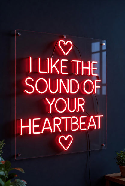 I Like The Sound Of Your Heartbeat LED Neon Sign - 02 High-Converting Product Image