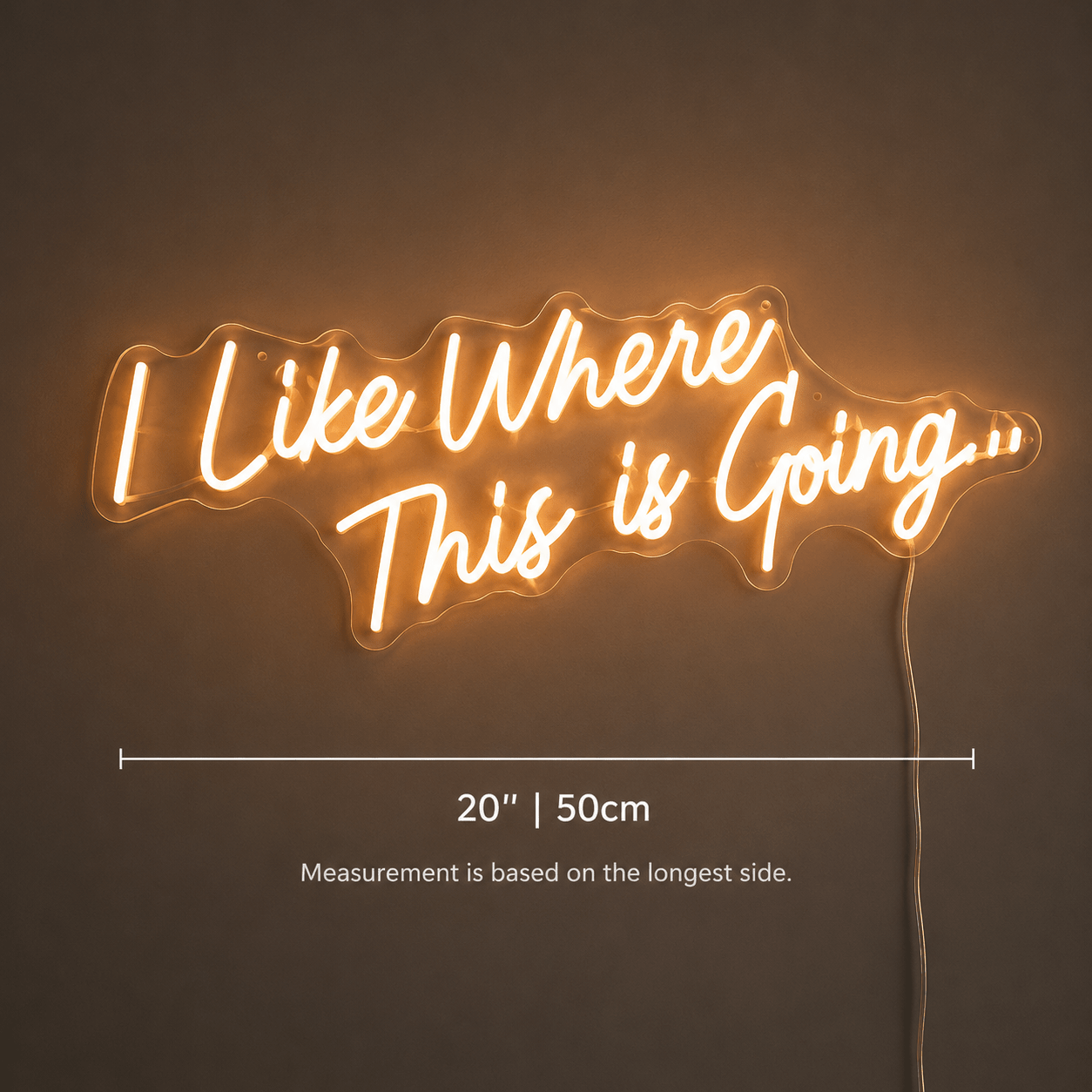 I Like Where This Is Going LED Neon Sign - Shineneon