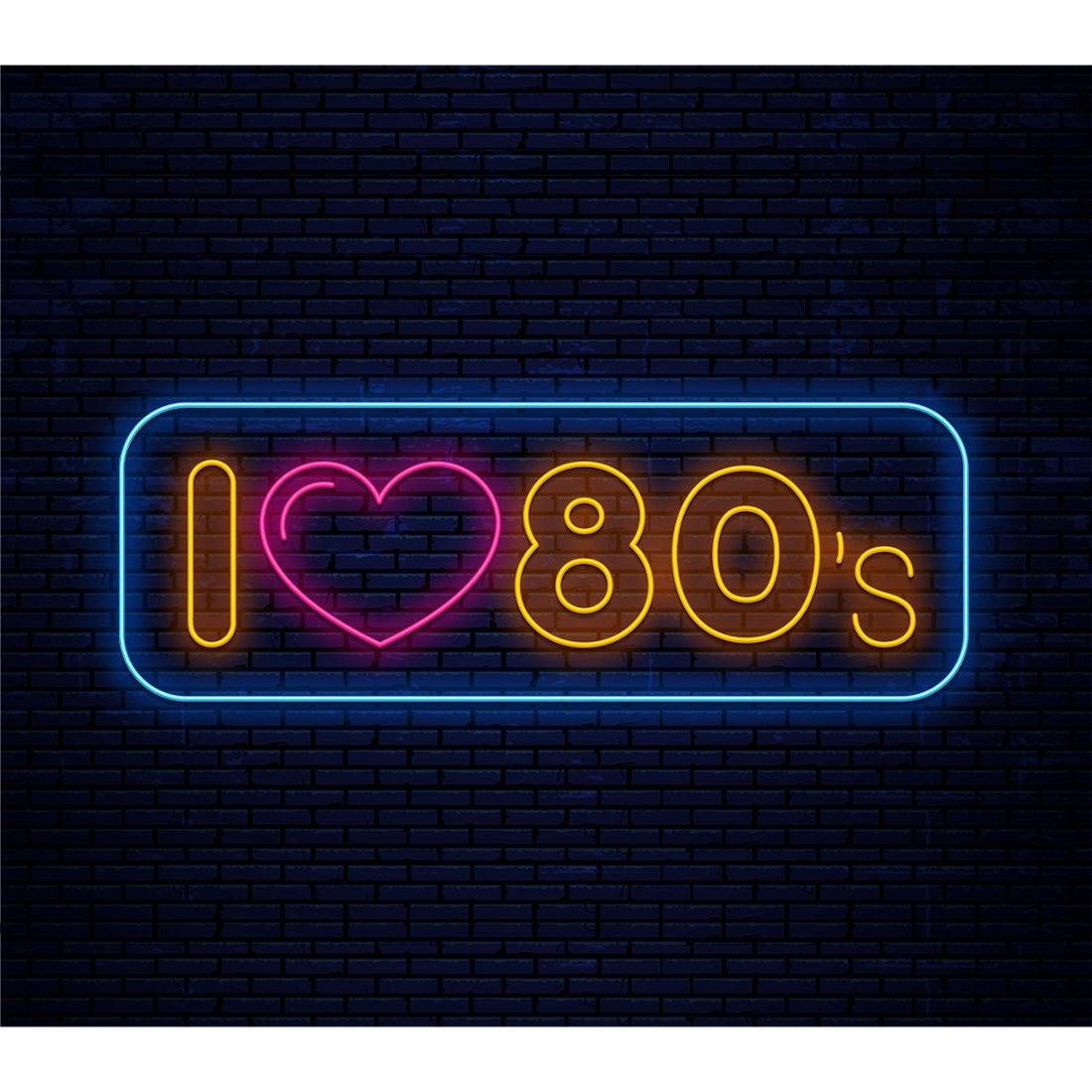 I Love 80s Led Sign Business Neon Sign