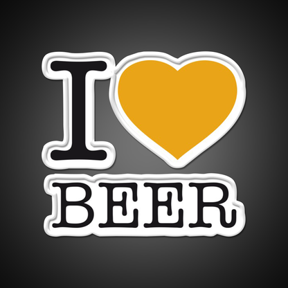 I Love Beer Bar Decor Led Neon Sign Rgb Color - LED neon sign view 11