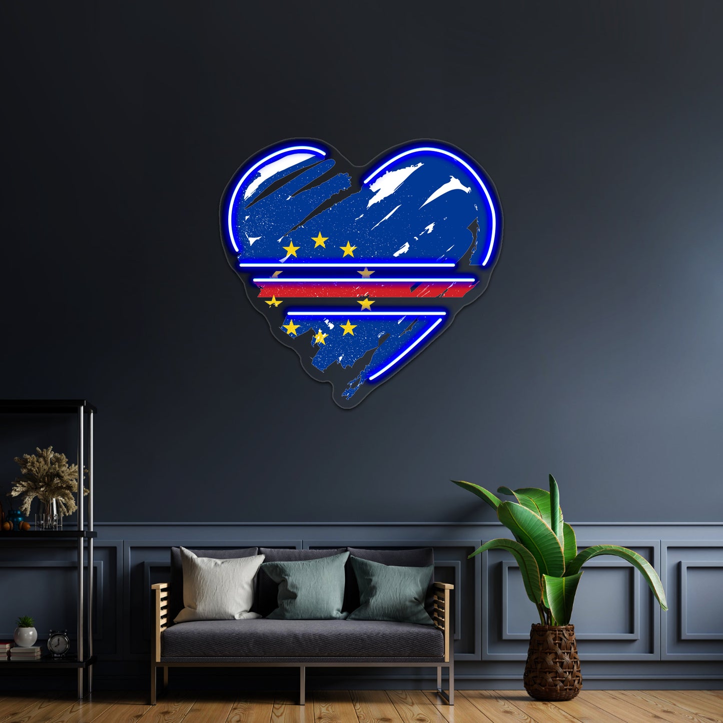 I Love Cape Verde Wall Artwork Neon Signs