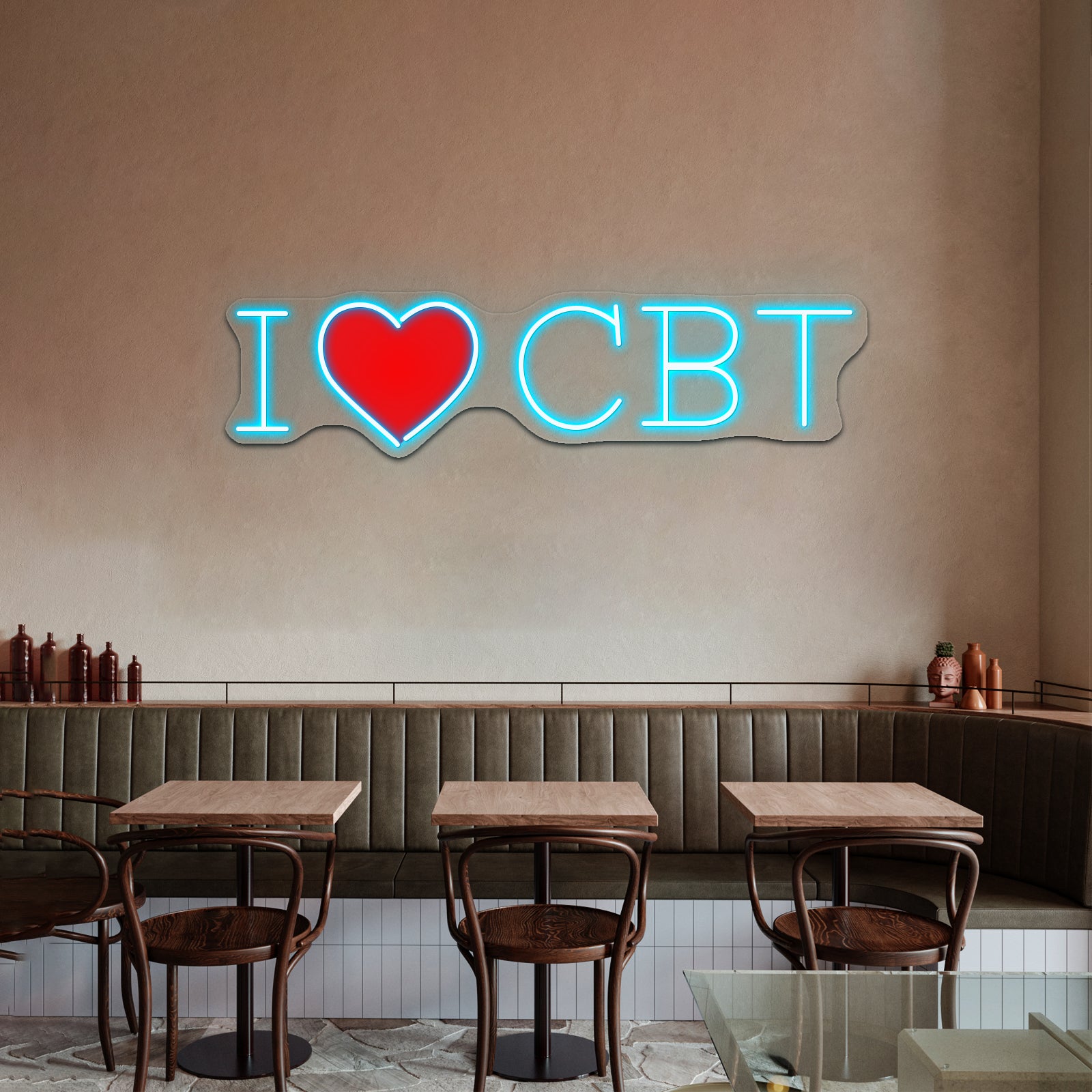 I Love Cbt Artwork Led Custom Signs