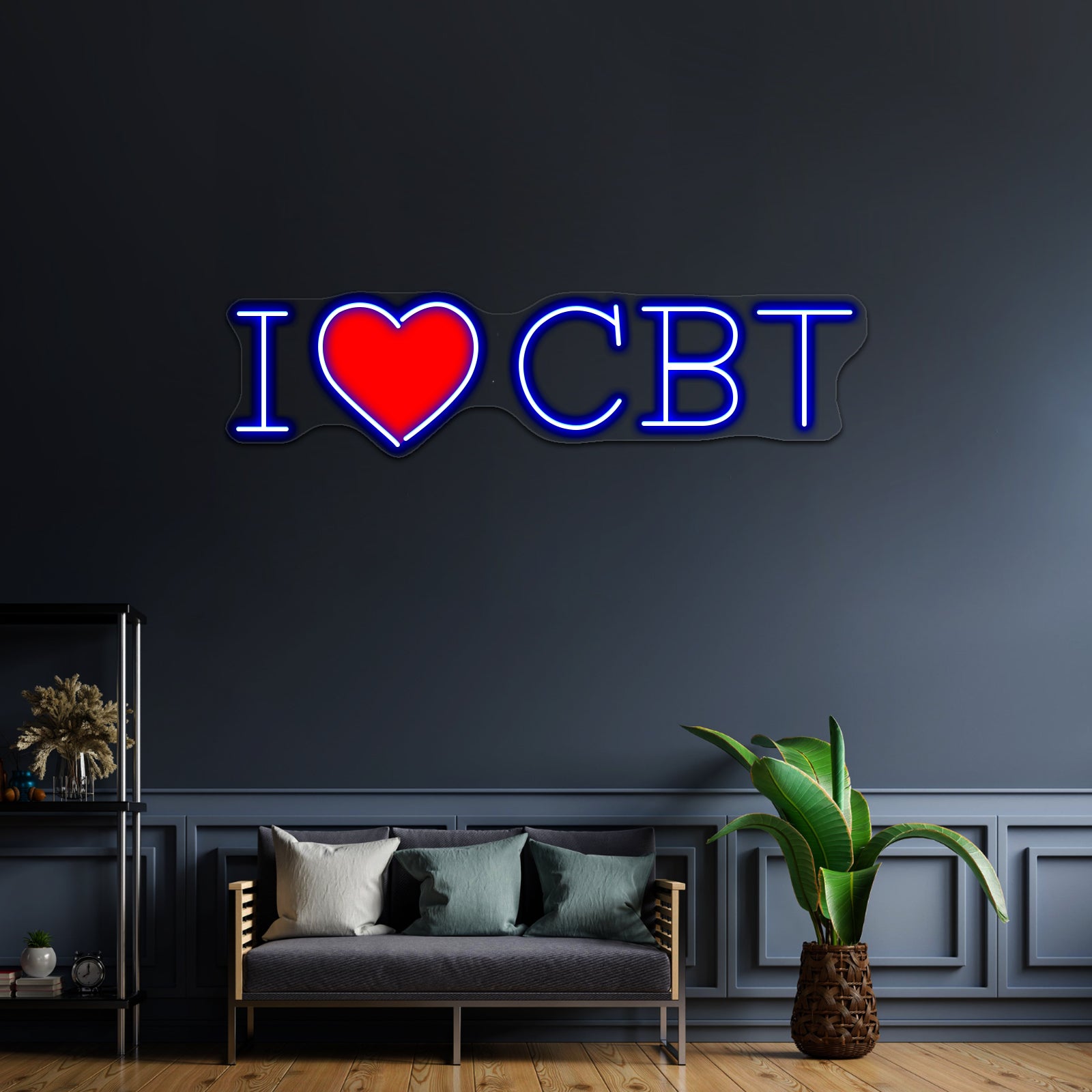 I Love Cbt Artwork Led Custom Signs