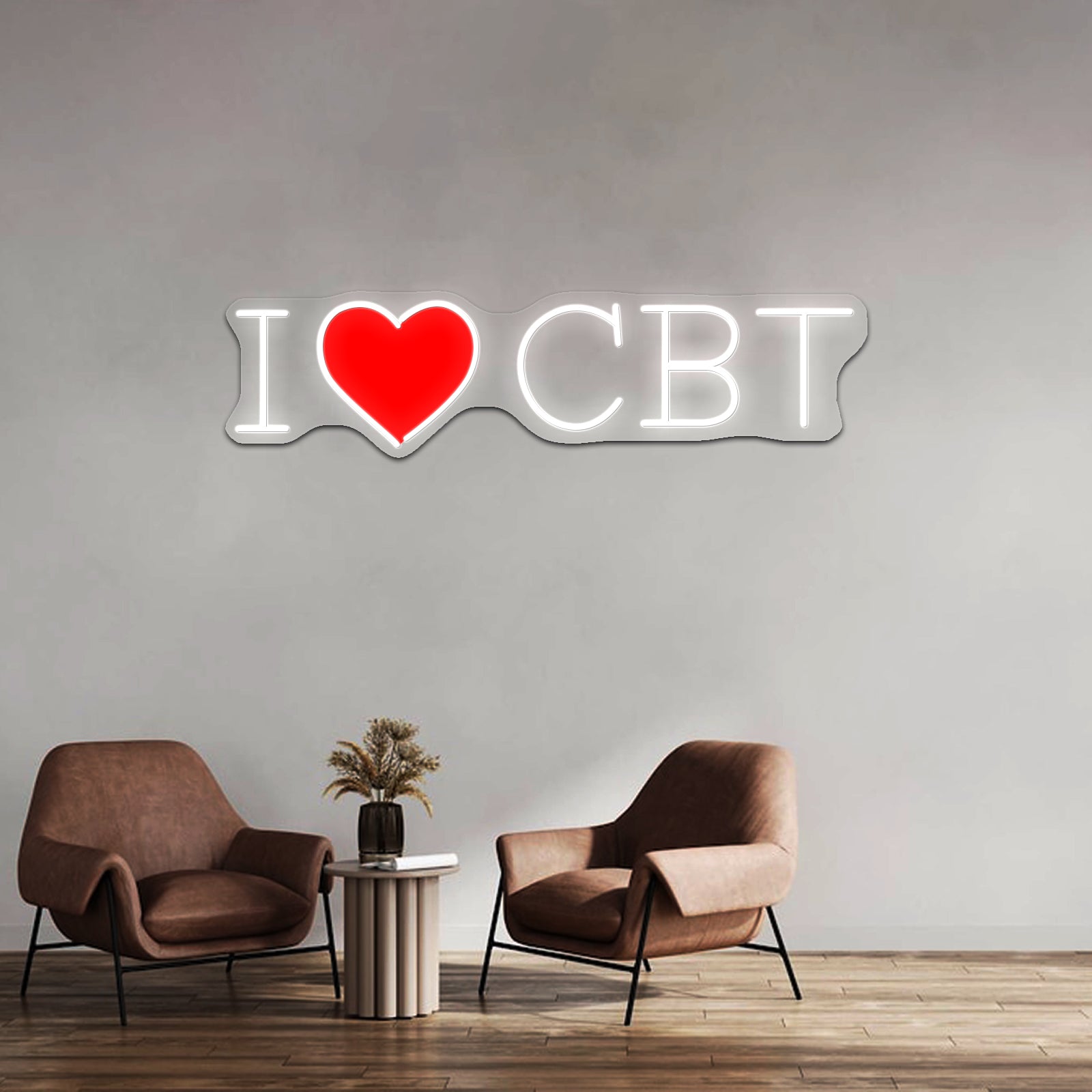 I Love Cbt Artwork Led Custom Signs
