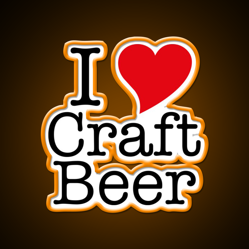 I Love Craft Beer Bar Decor Led Neon Sign Rgb Color - LED neon sign view 6