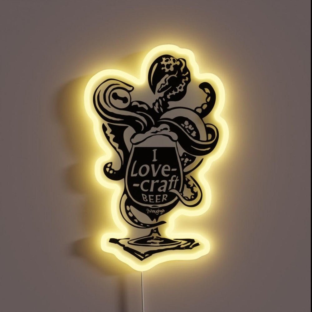 I Love Craft Beer Rgb Led Neon Sign - Shineneon