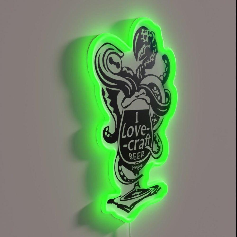 I Love Craft Beer Rgb Led Neon Sign - Shineneon