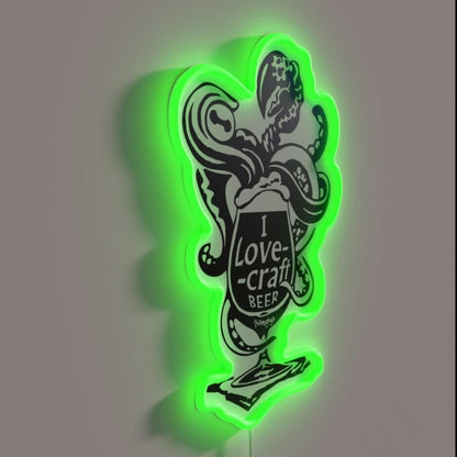 I Love Craft Beer Rgb Led Neon Sign - Shineneon