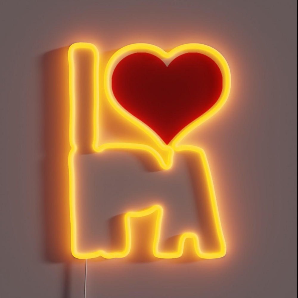 I Love Ipa Rgb Led Neon Sign - Shineneon