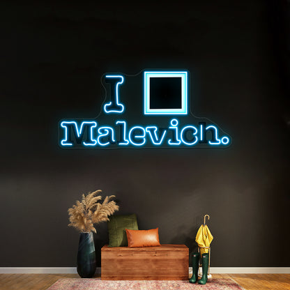 I Love Malevich 2 Wall Artwork Neon Signs