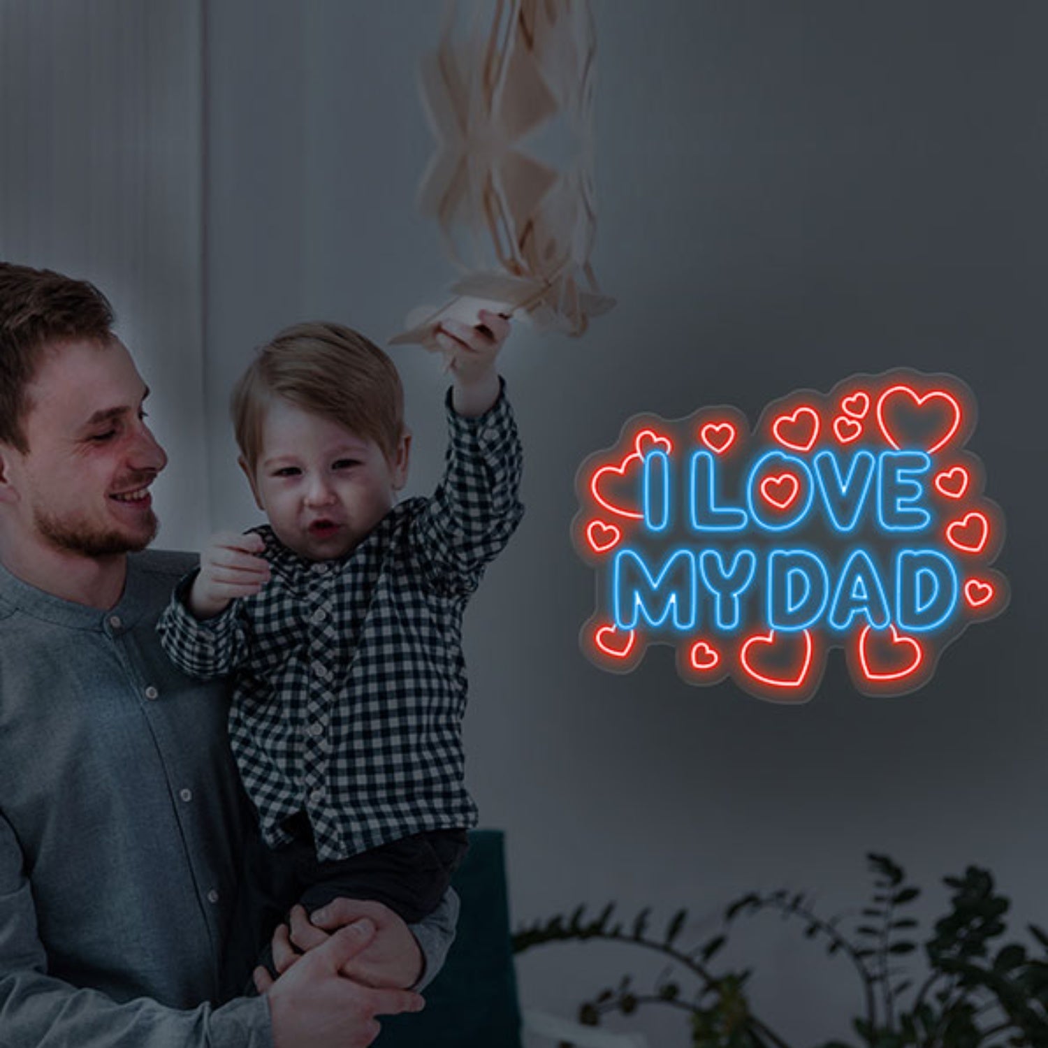 I Love My Dad Neon Sign Wall Art Decor | Shineneon