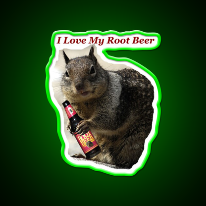 I Love My Root Beer Bar Decor Led Neon Sign Rgb Color - LED neon sign view 8