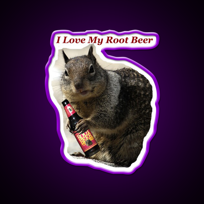 I Love My Root Beer Bar Decor Led Neon Sign Rgb Color - LED neon sign view 9