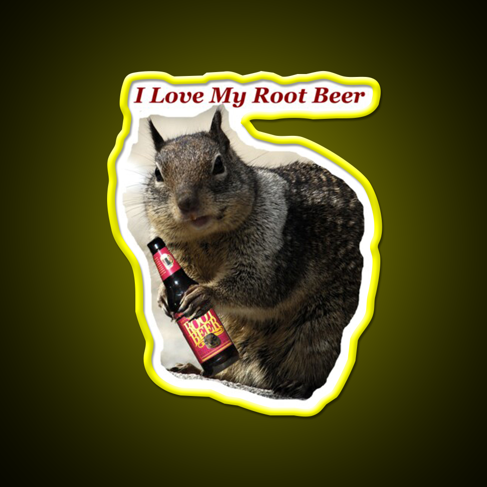 I Love My Root Beer Bar Decor Led Neon Sign Rgb Color - LED neon sign view 7