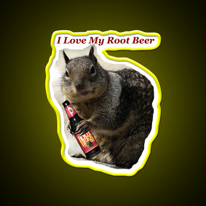 I Love My Root Beer Bar Decor Led Neon Sign Rgb Color - LED neon sign view 7
