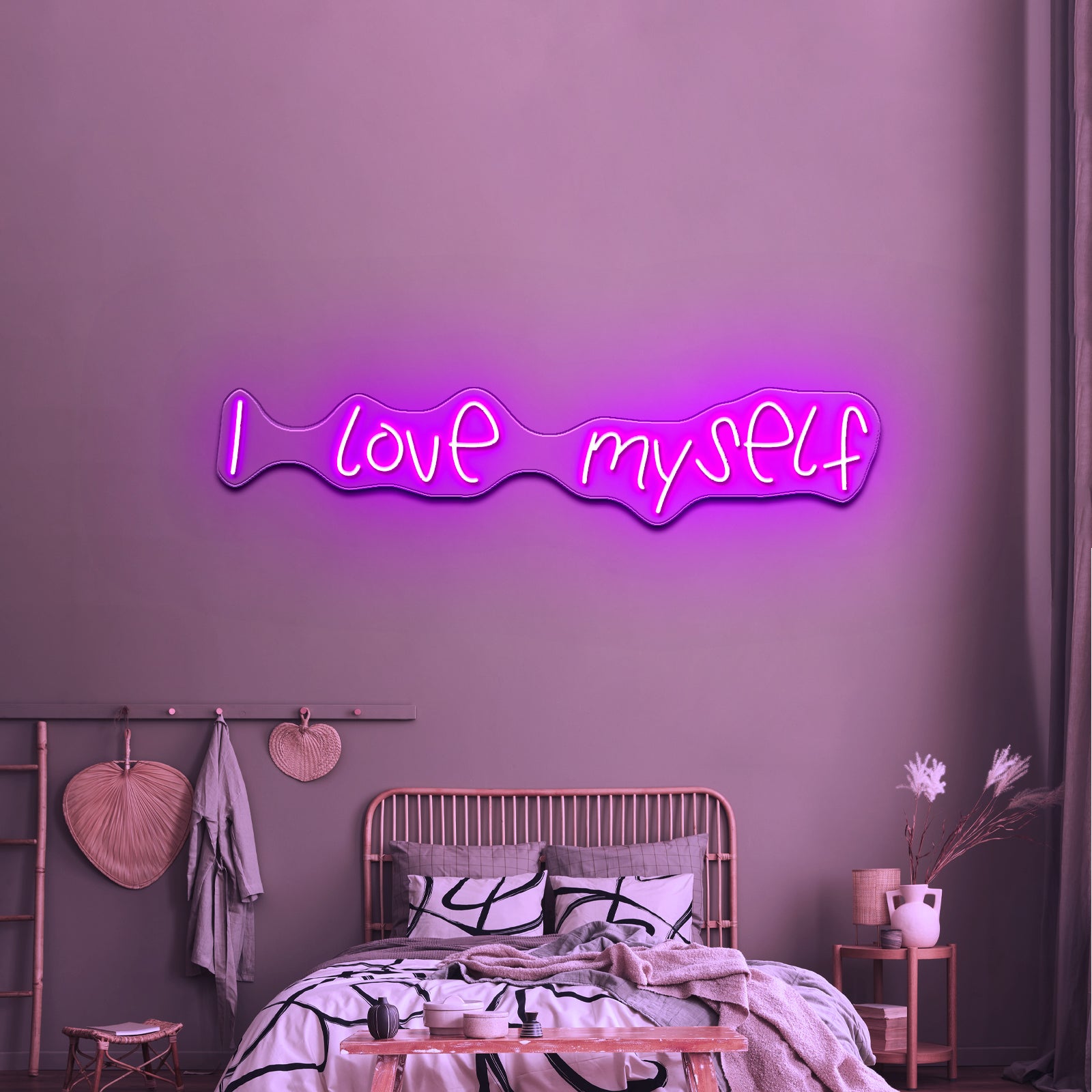 I Love Myself Neon Signs Wall Decor