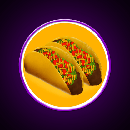 I Love Taco Led Neon Sign Mexican Food Sign Kitchen Sign Rgb Color - Shineneon