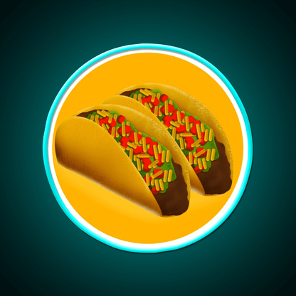 I Love Taco Led Neon Sign Mexican Food Sign Kitchen Sign Rgb Color - Shineneon