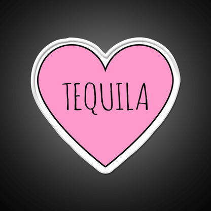 I Love Tequila Party Drink Tequila Led Neon Sign Rgb Color - Shineneon