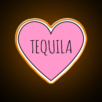 I Love Tequila Party Drink Tequila Led Neon Sign Rgb Color - Shineneon