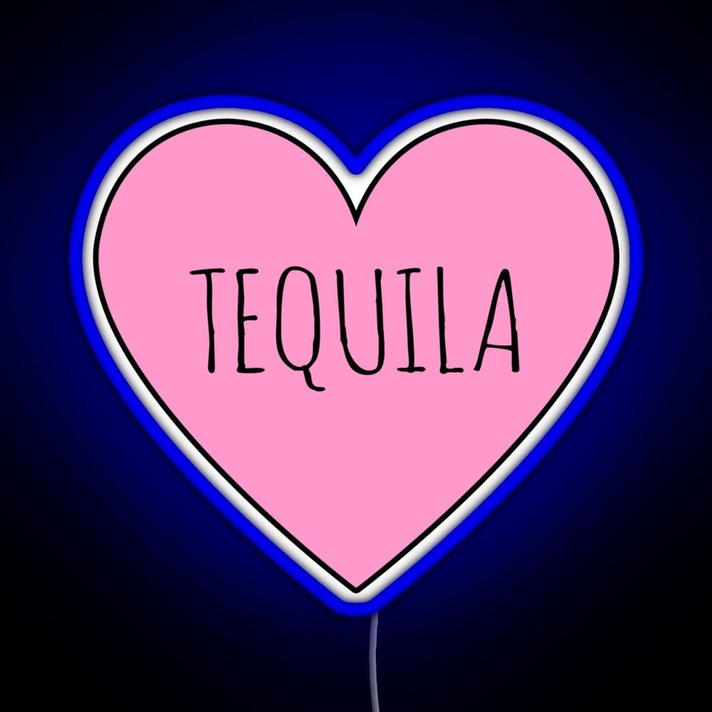 I Love Tequila Rgb Neon Sign - Shineneon