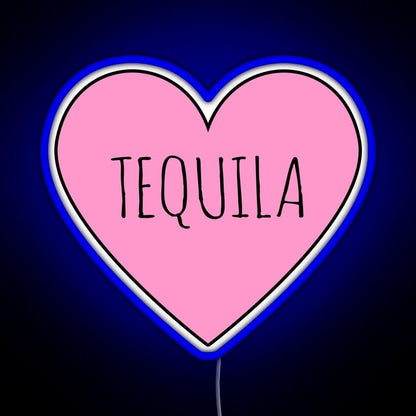 I Love Tequila Rgb Neon Sign - Shineneon