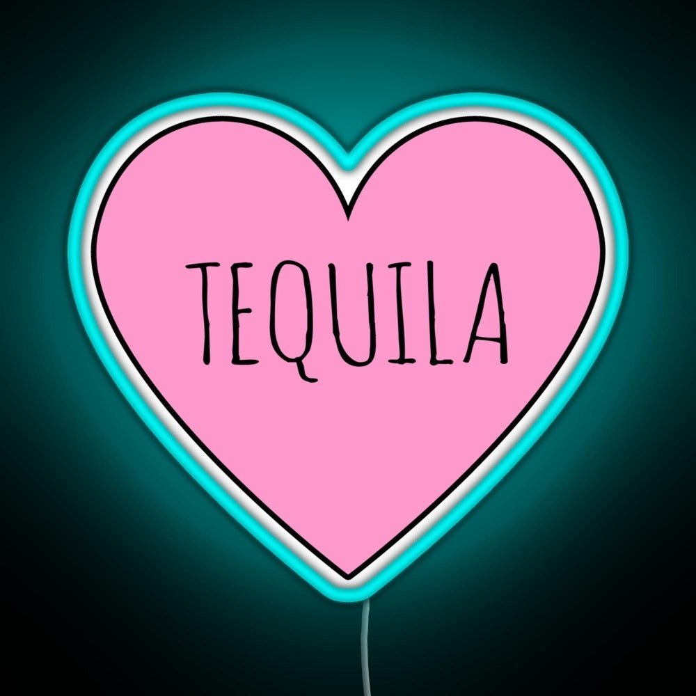 I Love Tequila Rgb Neon Sign - Shineneon
