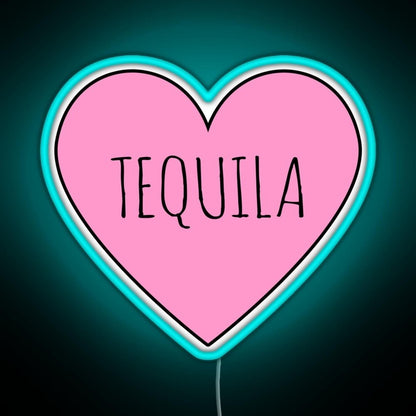 I Love Tequila Rgb Neon Sign - Shineneon
