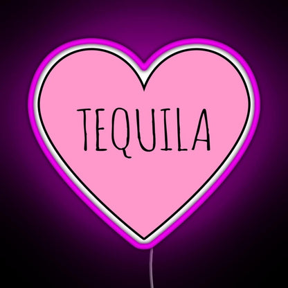I Love Tequila Rgb Neon Sign - Shineneon